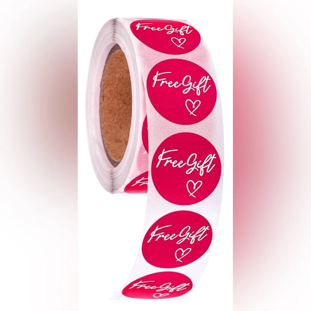 Free Gift Stickers 1 Roll of 500pcs